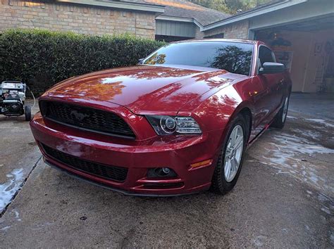 5th Gen Ruby Red 2014 Ford Mustang V6 Automatic Sold Mustangcarplace