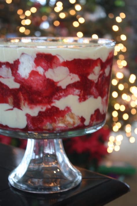 Barefoot contessa, aka ina garten with her love of life, jeffrey garten, her famous roasted chicken, and her fabulous friend, michelle obama. Christmas Trifle Recipe — Dishmaps