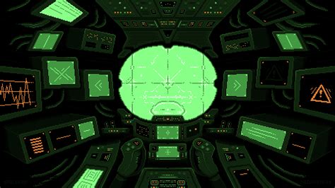 Inside A Spaceship Cockpit Pixelart Spaceship Art Pixel Art Pixel