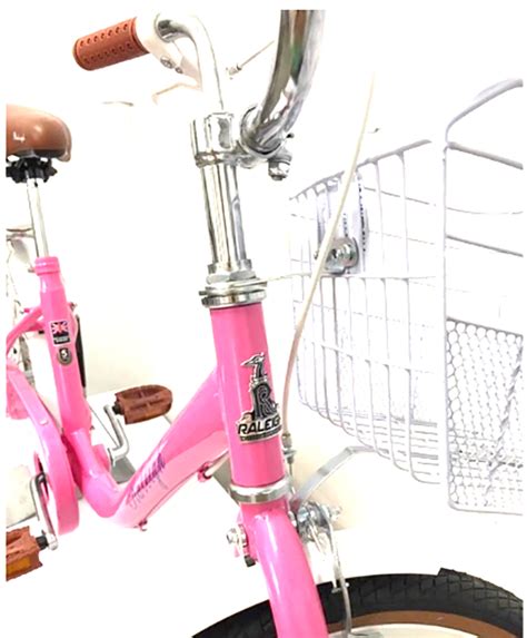 Raleigh Mini Classic City Bike 20 Inch Bicycle With Single Speed Pink