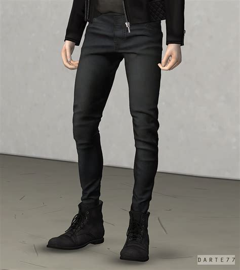 Jeans Darte77 Custom Content For Ts4 Sims 4 Male Clothes Sims 4