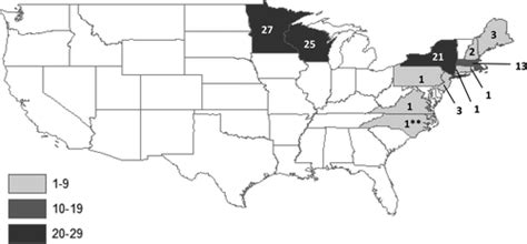 Powassan Virus Disease In The United States 20062016 Vector Borne