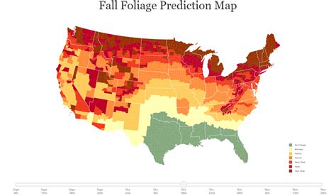 Want To Know When Fall Foliage Will Peak In Ny Nj This Interactive