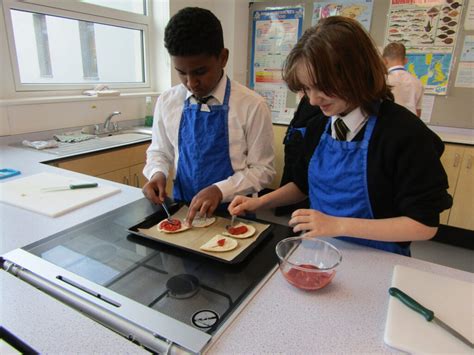 Enjoying Our First Practical Cooking Lesson Secondary Eastbrook School