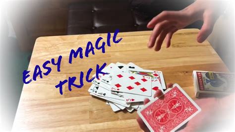 Easy Magic Trick For Beginners Youtube