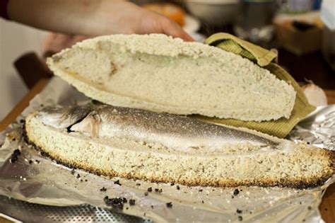 Recette le bar en croûte de sel inratable de Nono