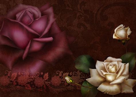 Beautiful Roses Psd Free Psd In Photoshop Psd Psd File Format