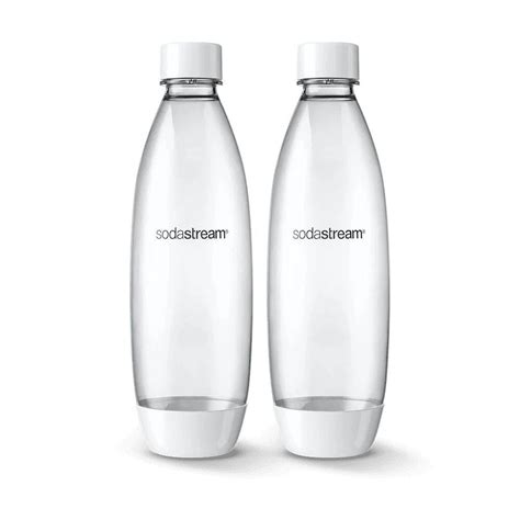 Sodastream 1l Slim Twin Pack Bottles White Ireland