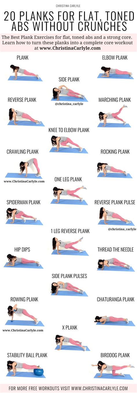 20 Of The Best Planks Exercises For Abs Plank Benefits Plank