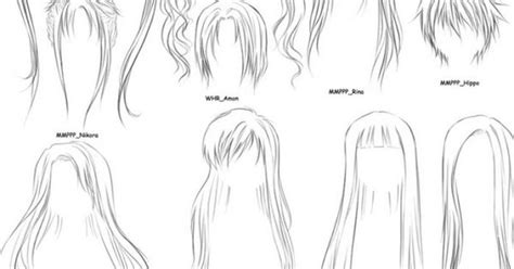 Drawing Girl Hair Styles Draw Anime Hairstyles How To Art At