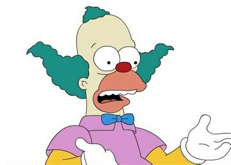 Krusty Best Cartoon Characters Krusty The Clown Simpsons Characters