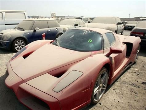 Luxury Abandoned Cars In Dubai Heart Breaking Pictures