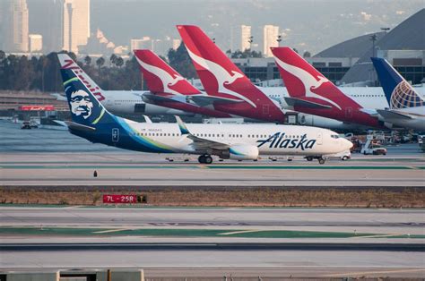 The Former “employee Powered” Alaska Airlines 737 890 Now Wears The New