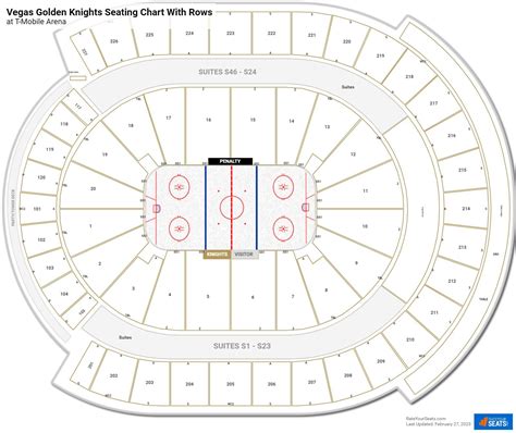 T Mobile Arena Interactive Seating Map Elcho Table