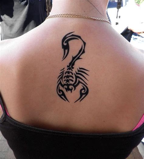 Tribal Scorpion Tattoo For Back Tatuajes Escorpion Tatuaje De