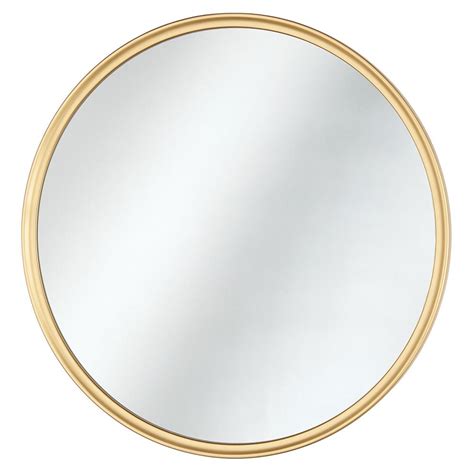 Home Decorators Collection 24 In X 24 In Framed Fog Free Round Mirror