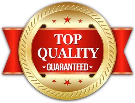 Golden Top Quality Seal Badge With Red Ribbon Vector Misc Free Vector