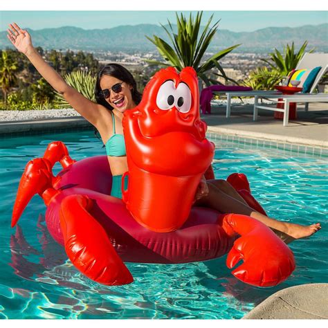 Sebastian Pool Float The Little Mermaid Oh My Disney Mermaid Pool