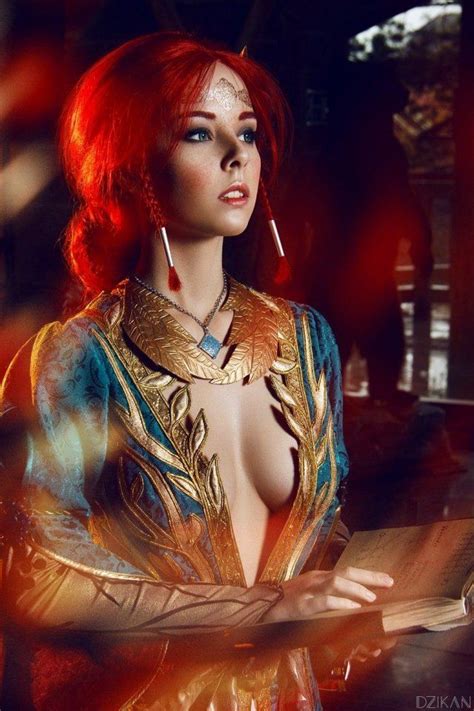 The Witcher Wild Hunt Triss Merigold Cosplay By Disharmonica