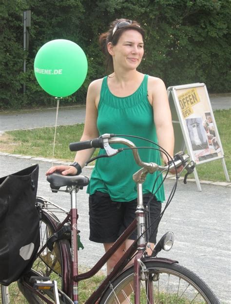 Woman who could be germany's next chancellor. Picture of Annalena Baerbock