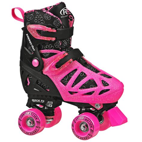 Roller Derby Girls Quad Skates Size 3 6