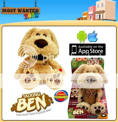 Animated Talking Ben Dog 12 Interactive Plush Iphone Android App