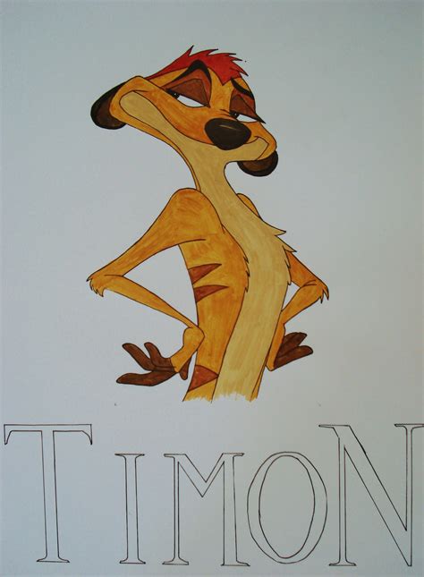 Timon Lion King By Naesagern On Deviantart