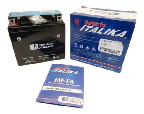 Batería Italika Atv150 150z Dt125 200z 12n9 Bs F06010055