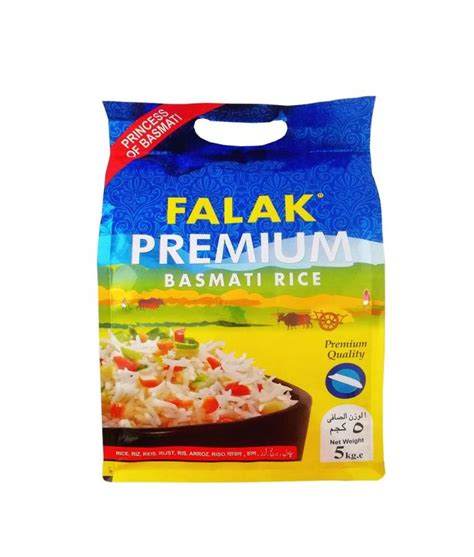 Falak Premium Basmati Rice 5 Kg Spice Town Online Grocery Store