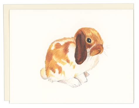 Bunny Card Good Postage