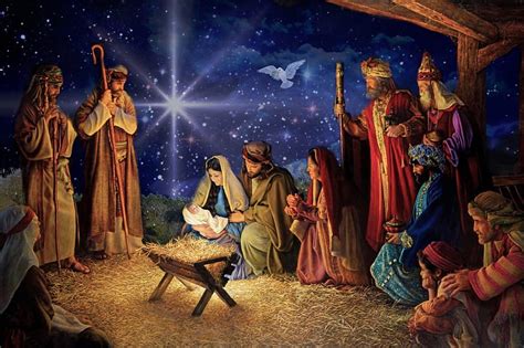 The Birth Of Jesus Nativity Christmas Holiday Birth Of Jesus Jesus