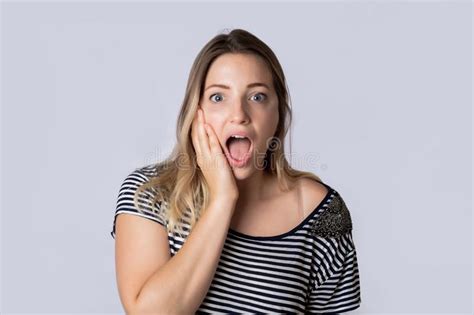 Young Woman Shouting And Screaming Stock Image Image Of Model Casual
