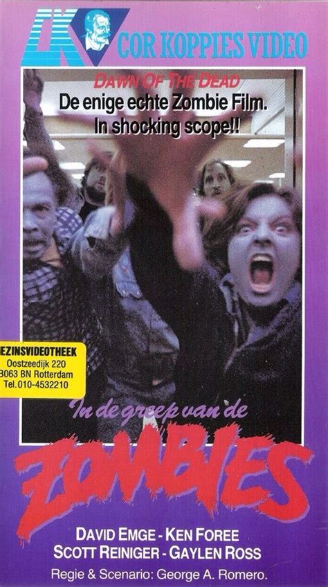 Dawn Of The Dead 1978 Foreign Vhs Cover