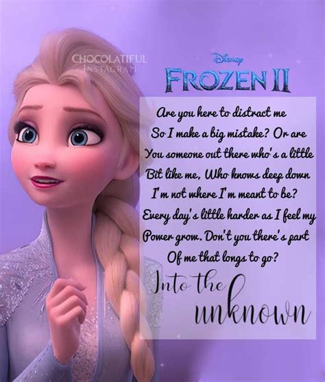 Frozen 2 In To The Unknown Lyrics Frozenjullld