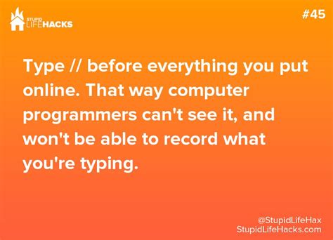To Avoid Programmers Type I Programmer Life Hacks