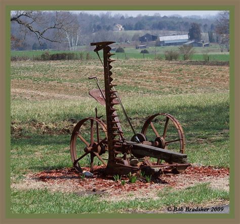 Old Horse Drawn Mowing Machine Washington County Tn Flickr Photo