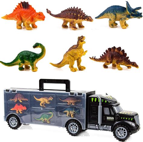 Dinosaur Toys Truck Transport Carrier Truck Toys With Dinosaur Toys