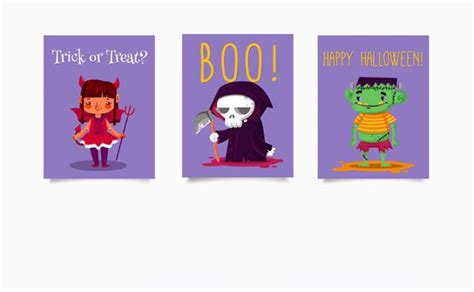 29 Colorful Spooky Halloween Free Vector Elements Creative Nerds