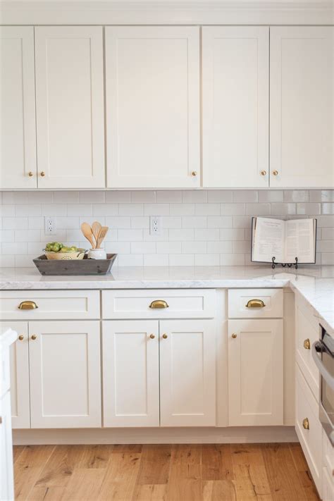 White Kitchen Cabinets With Brass Hardware Burch Jan Should Faucets