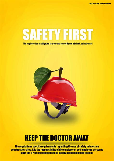 Safety Awareness Poster Behance