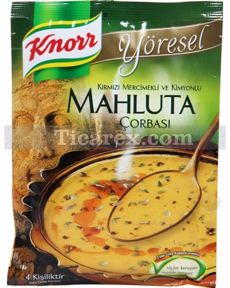 Knorr çorba modelleri, knorr çorba özellikleri ve markaları en uygun fiyatları ile gittigidiyor'da. Knorr Mahluta Çorbası (Yöresel Çorbalar) | 95 gr