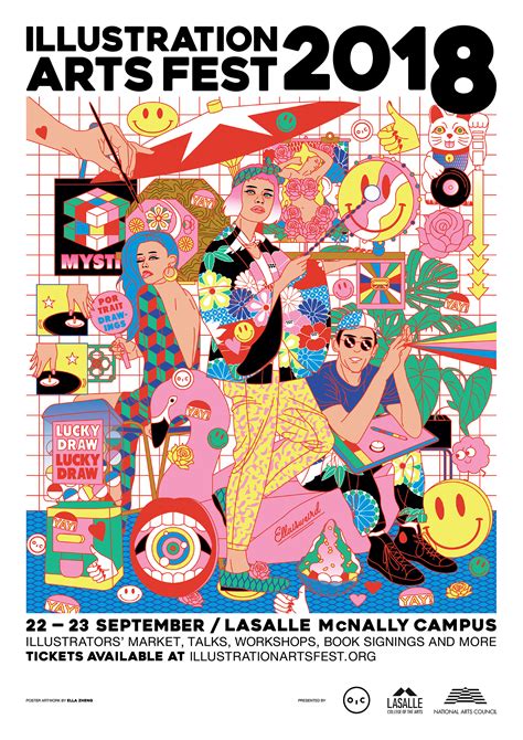 Illustration Arts Festival 2018 Poster On Behance
