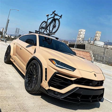 Lamborghini Urus Shows Off Desert Spec With Widebody Kit And Black