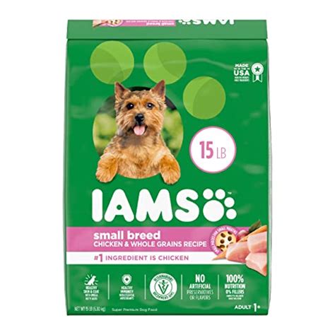 Iams Small And Toy Breed Adult Dry Dog Food For Small Dogs With Real