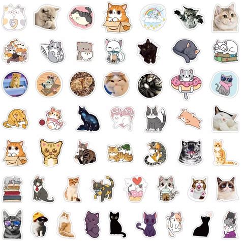 Cute Cat Sticker Pack Culture Of Gaming