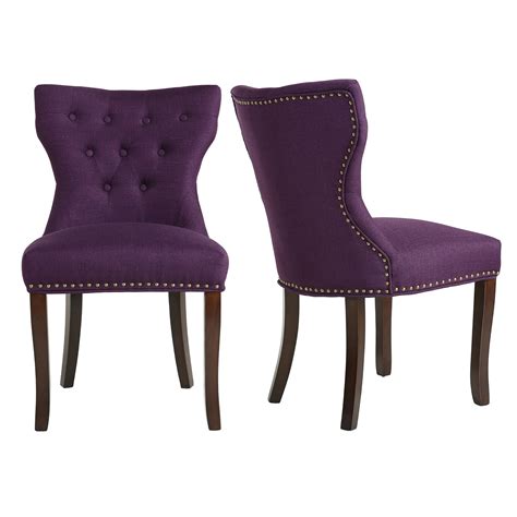 Purple Velvet Dining Chairs All Chairs