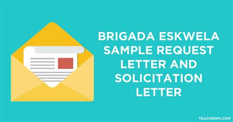 Brigada Eskwela Sample Request Letter And Solicitation Letter Teacherph
