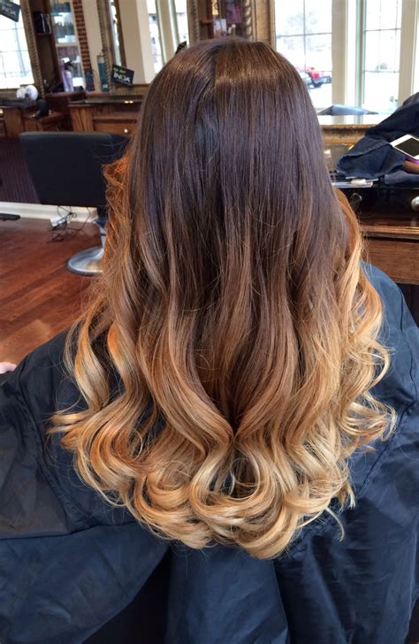 Now you can wear basically any shirt and have hair extensions! Ombré hair | Dark ombre hair, Brown ombre hair, Ombre hair ...