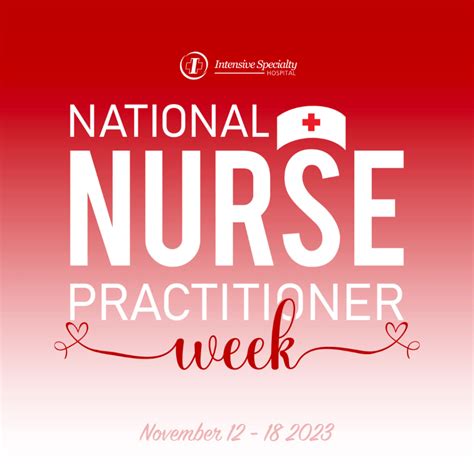 National Nurse Practitioner Week Intensive Specialty Hospital