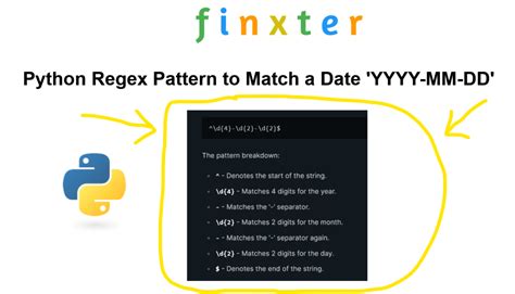 Python Regex Pattern To Match A Date YYYY MM DD Efficient Techniques Explained Be On The